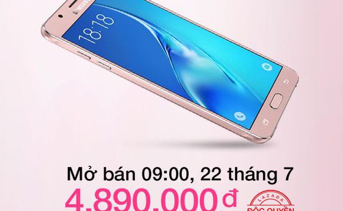 Galaxy Samsung J5 - Điểm nhấn phong cách cho phái đẹp với màu vàng hồng thời thượng