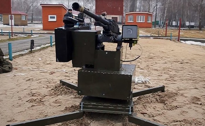 Xem module chiến đấu điều khiển từ xa "Sablya" của Ukraine hoạt động như thế nào