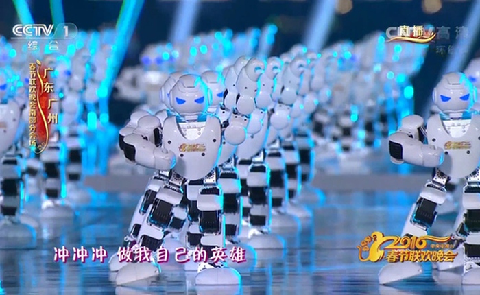 [Video] Xem màn đồng ca cực chất của hàng trăm robot và drone tại Trung Quốc