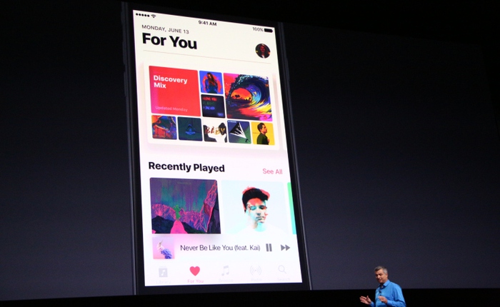 Apple Music được thiết kế lại từ đầu tới chân, mang lại cảm giác như iPod thuở nào