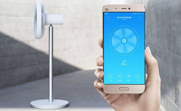 Thời tiết nắng nóng, Xiaomi ra mắt quạt thông minh Mi Smart Fan