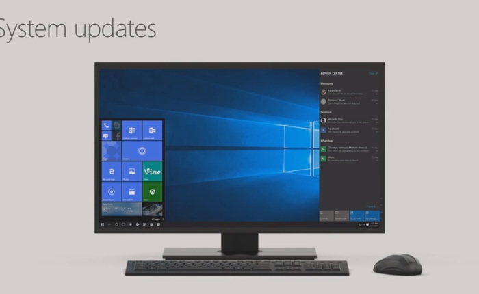 Microsoft ra mắt nhiều tính năng mới để Continuum giống Windows "xịn" hơn