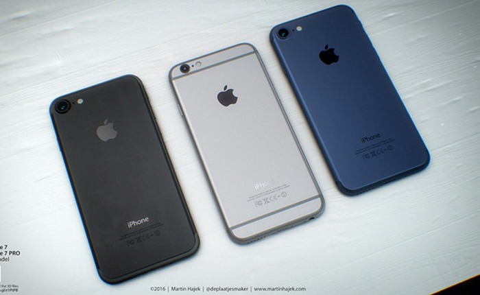 iPhone 7 có thể trở lại với màu đen truyền thống và đây là những hình ảnh đầu tiên