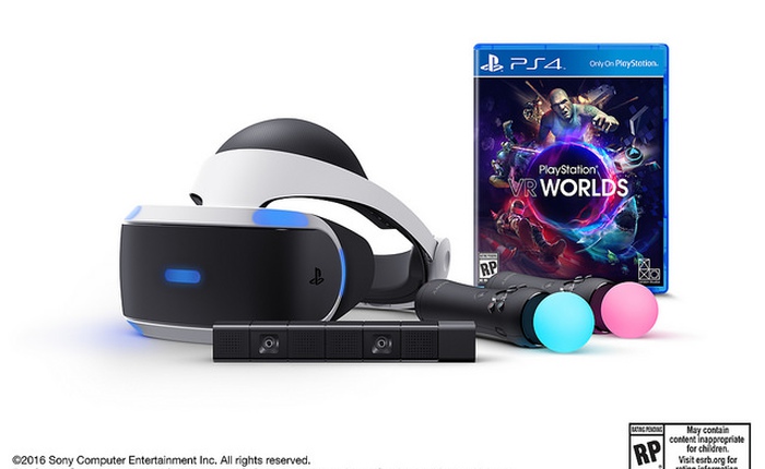 Giá trọn bộ thực tế ảo PlayStation VR chỉ là 500 USD