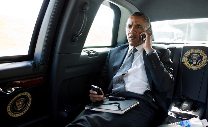 Sau khi bỏ BlackBerry, Tổng thống Obama đã chuyển sang dùng một chiếc smartphone Android