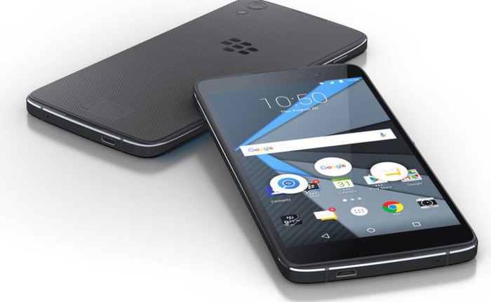 BlackBerry ra mắt smartphone Android DTEK50 bảo mật nhất TG: SoC 617, Android 6.0, giá 6,6 triệu