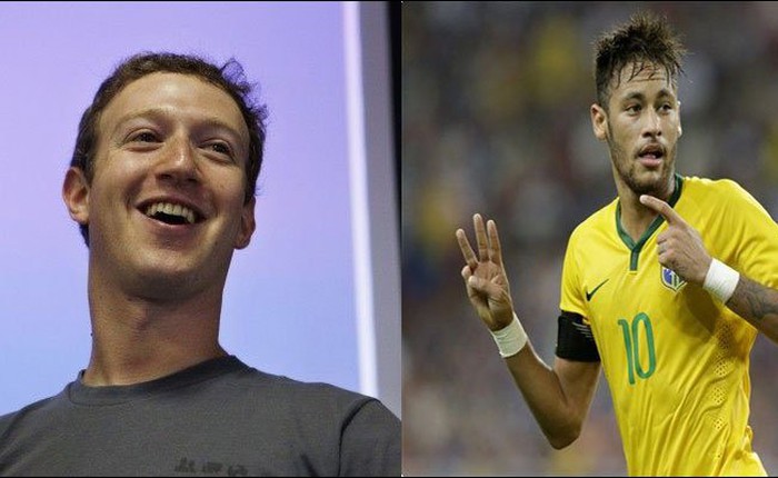 Mark Zuckerberg thách đấu tâng bóng với Neymar