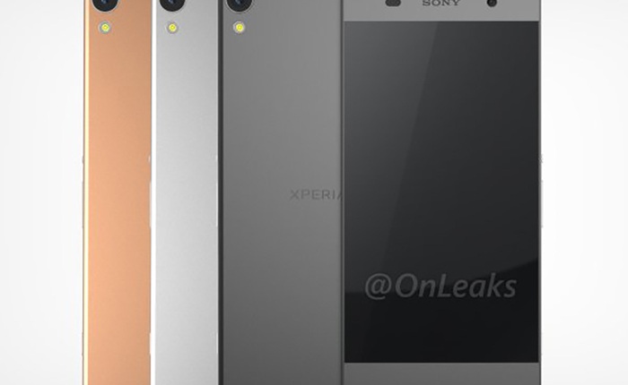 Đây có phải smartphone Xperia C6 chuyên selfie: không viền màn hình, thêm màu vàng hồng?