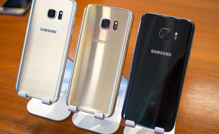 Cận cảnh bộ đôi Galaxy S7 và Galaxy S7 edge
