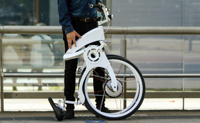 Gi Flybike: Xe đạp điện gấp gọn chỉ trong một nốt nhạc