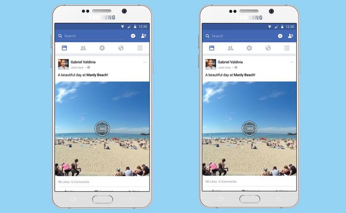 Sau video 360 độ, Facebook ra mắt tính năng xem ảnh 360 độ trên News Feed