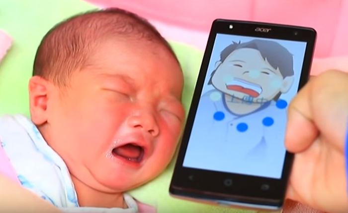 [Video] Đã có ứng dụng giải mã tiếng khóc của trẻ con