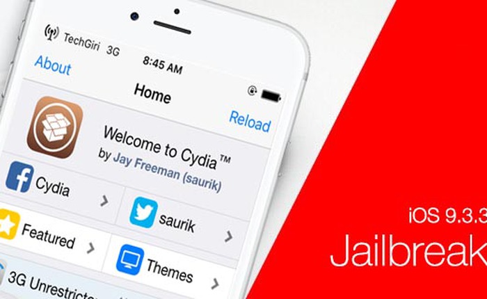 Vừa ra mắt, iOS 9.3.3 đã bị bẻ khoá