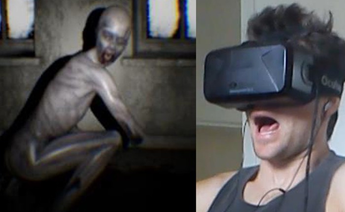 [Video] Chơi game kinh dị trên kính thực tế ảo Oculus Rift đáng sợ như thế nào?