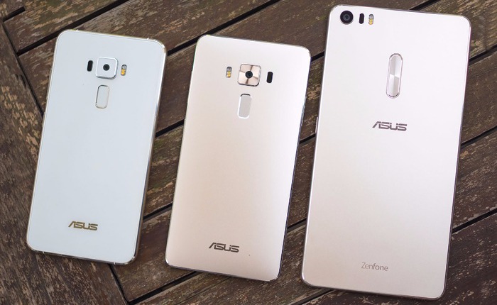 Cấu hình chi tiết bộ ba ZenFone 3 vừa được ASUS ra mắt
