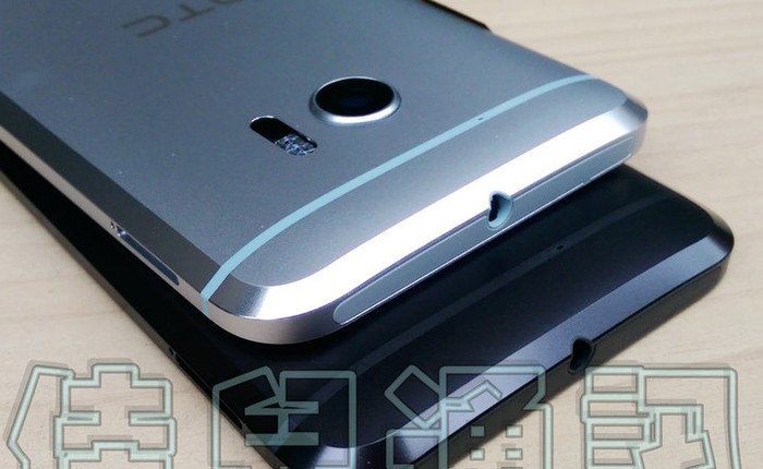 Ảnh thực tế khung kim loại của HTC 10: Vừa vát vừa cong