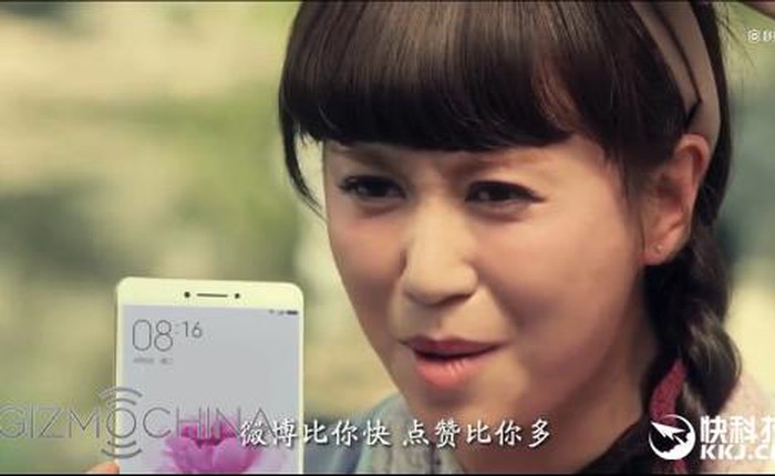 Xiaomi mời "gái xấu" để quảng bá smartphone Max 6,4 inch