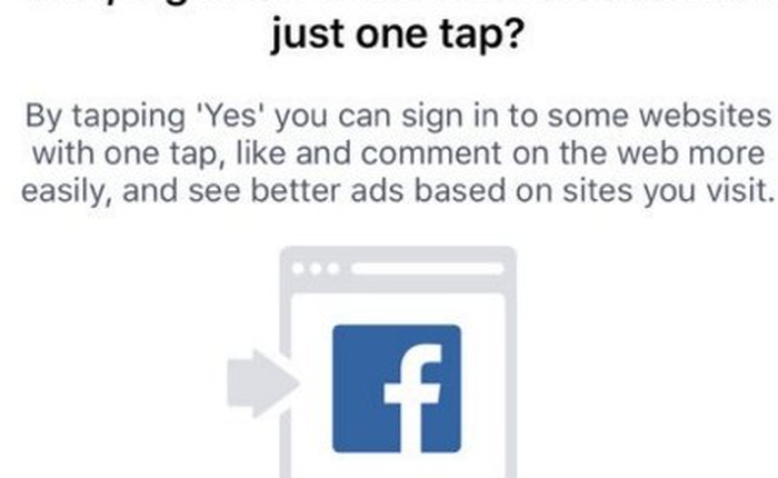 Facebook thử nghiệm tính năng duy trì đăng nhập trên trình duyệt di động chỉ bằng 1 cú chạm
