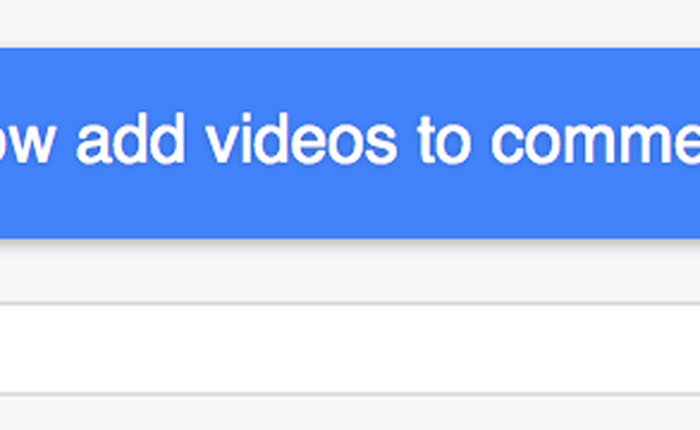 Facebook vừa cho dùng video để bình luận, bạn đã thử chưa?