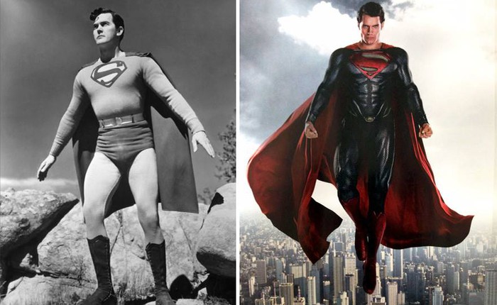 69 năm nhìn lại: ngày ấy - bây giờ của các siêu anh hùng