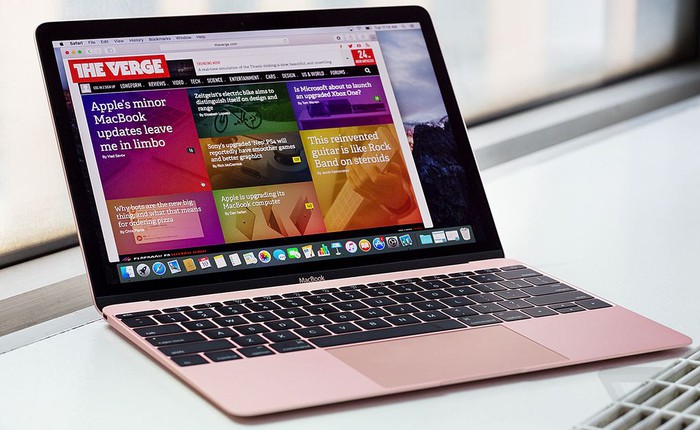 Chiếc MacBook vàng hồng đầu tiên của Apple: mỏng, nhẹ, nhưng thiết kế "nguyễn y vân"