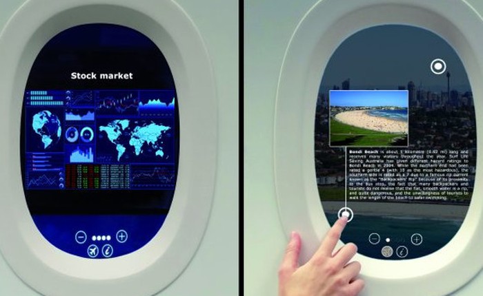 Với công nghệ này, khi đi máy bay lúc nào bạn cũng sẽ muốn ngồi bên cửa sổ