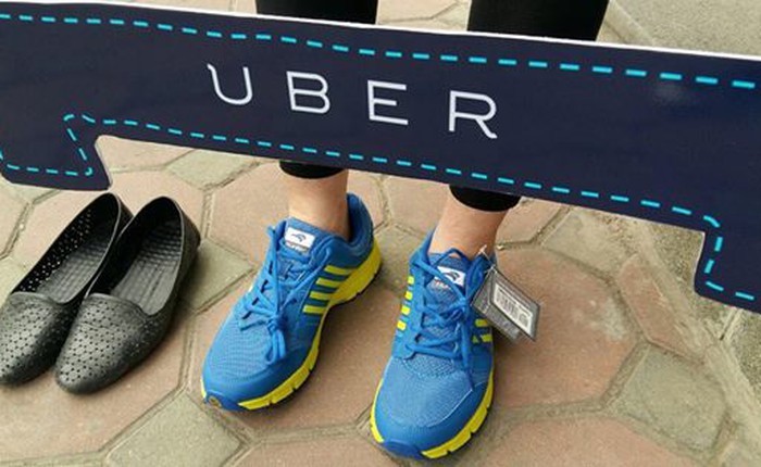 Gọi Uber ngay trong hôm nay để được tặng giày Biti's