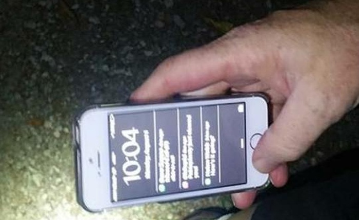 iPhone 5S sống sót kỳ diệu sau cú rơi 700 mét