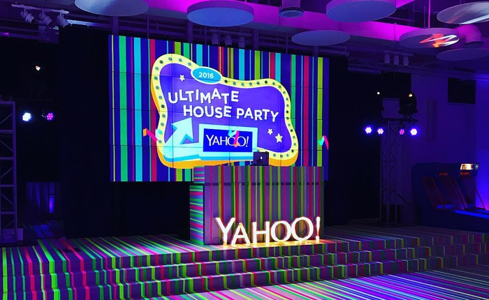 Năm trước tiệc triệu đô sang chảnh là thế, năm nay Yahoo tổ chức tiệc cuối năm nho nhỏ tại văn phòng