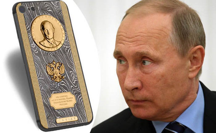 Chiếc iPhone 7 siêu ‘độc’ của Putin