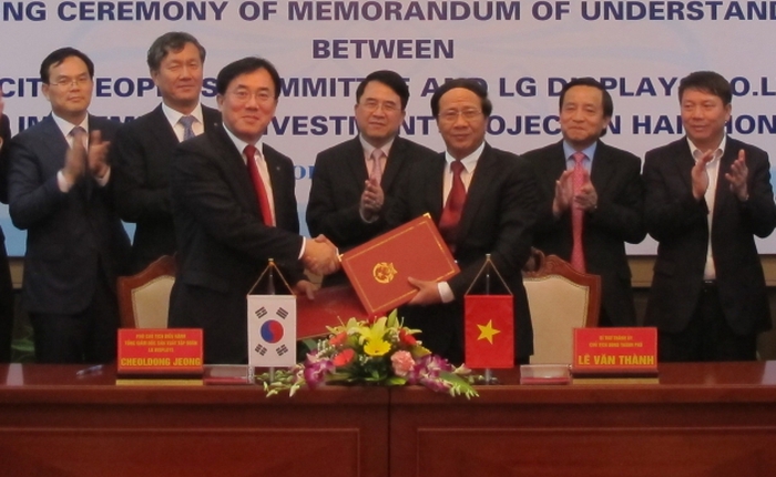 LG Display đầu tư 1,5 tỷ USD xây nhà máy tại Việt Nam