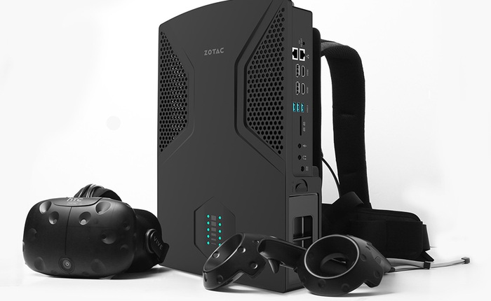 ZOTAC giới thiệu VR GO Backpack, PC đeo sau lưng, tối ưu trải nghiệm chơi game VR