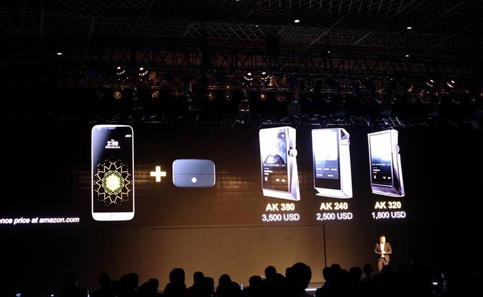 LG khoe âm thanh G5 có thể sánh với máy nghe nhạc gần 4.000 USD, bị đại diện Astell & Kern phản pháo