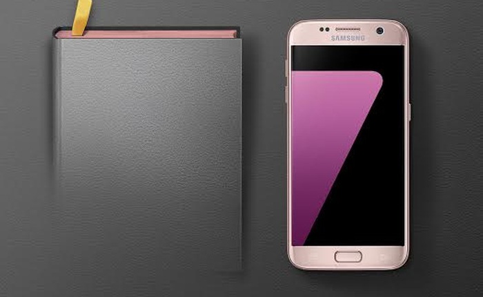 Bán ra Galaxy S7 edge vàng hồng từ ngày 21/6, giá 18,49 triệu không đổi