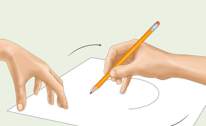 Đây là thủ thuật vô cùng đơn giản giúp bạn vẽ 1 đường tròn hoản hảo bằng tay, không cần tới compa