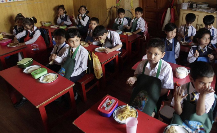 Đây là những gì mà học sinh tại 13 nước trên thế giới ăn vào bữa trưa