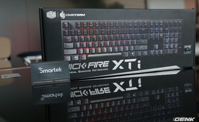Đánh giá bàn phím cơ Quick Fire XTi: Cơn bão màu sắc, theo kịp xu hướng