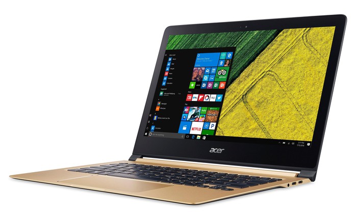 Acer ra mắt laptop Acer Swift 7 mỏng 9,9mm, nặng 1,12kg, cấu hình khá, giá 1.099 USD