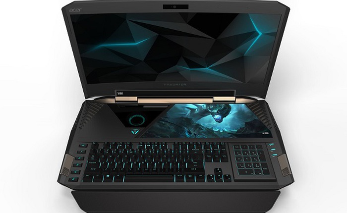 Acer Predator 21 X: Laptop đầu tiên sở hữu màn hình cong và 2 chiếc GTX 1080