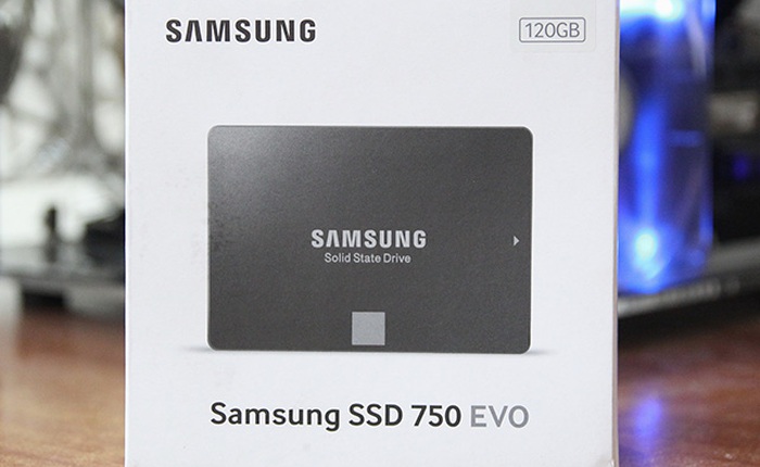 Tặng bạn đọc ổ SSD Samsung EVO 750 120 GB trị giá 1,4 triệu VNĐ