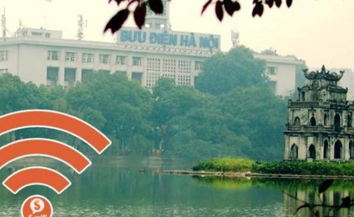 Làm sao để dùng wifi miễn phí ở phố đi bộ quanh hồ Hoàn Kiếm?