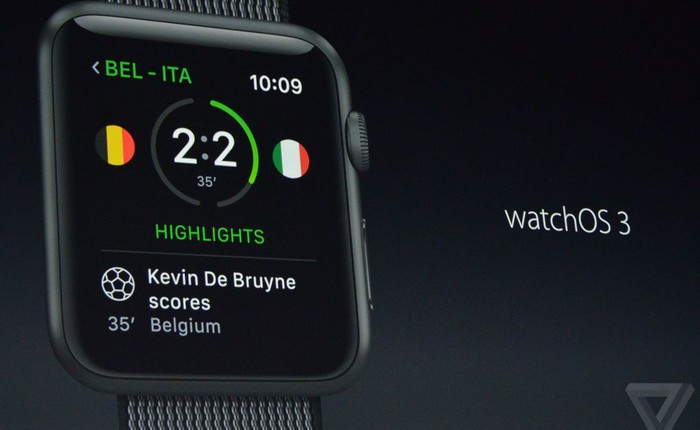 Apple ra mắt watchOS 3: nhanh hơn nhiều, viết được chữ trên màn hình, trải nghiệm thú vị hơn