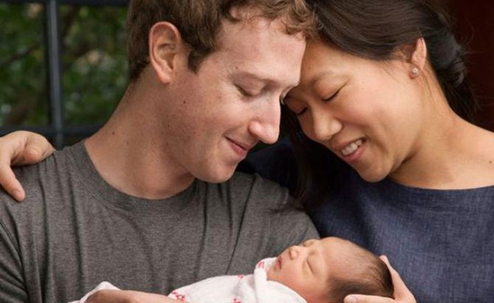 Bí quyết giữ gìn hạnh phúc tình yêu trong gia đình nhỏ của Mark Zuckerberg