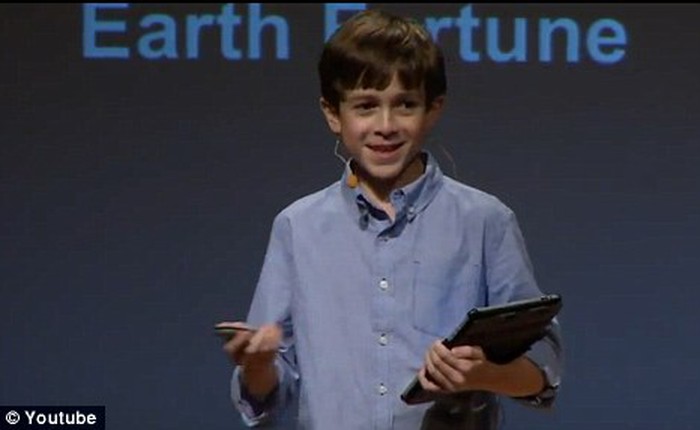 Hãy nghe lập trình viên 12 tuổi này thuyết trình, bạn sẽ thấy hình bóng Steve Jobs trong đó
