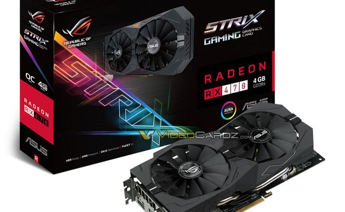 ASUS đã có giá bán RX460 và RX470 tại Việt Nam