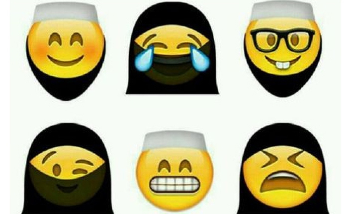 Ả-Rập Xê-Út bắt WhatsApp phải cho Emoji đeo mạng che mặt, mọc thêm râu