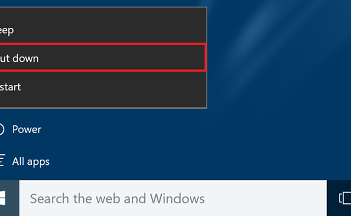 Vô hiệu hóa khả năng tắt máy tính của tài khoản thường trên Windows 10
