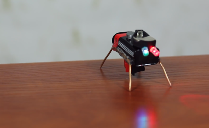 Hướng dẫn tự chế robot mini cực đơn giản