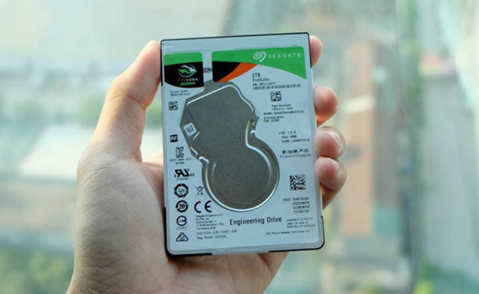 Đánh giá ổ cứng lai Seagate FireCuda 2 TB dành cho laptop: "Nhanh, nhiều, tốt, rẻ"