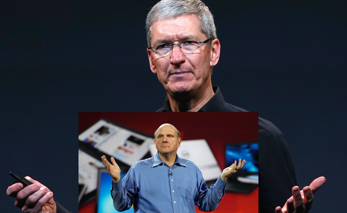 Tim Cook chính là Steve Ballmer phiên bản 2 và cũng rất có thể sẽ đưa Apple vào vũng lầy trước đây của Microsoft